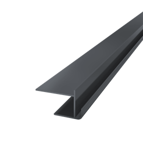 Coastline Horizontal Window Reveal Corner Trim - Anthracite Grey (5m length)